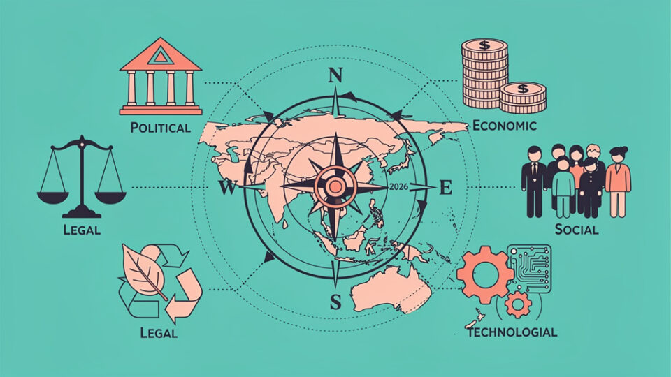 Jak przeprowadzić analizę PESTEL dla rynku azjatyckiego w 2026 roku?